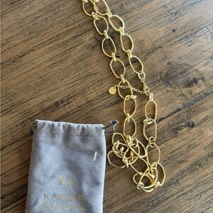 Karine Sultan Gold Link Necklace